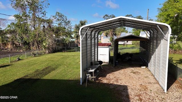 1314 Mcclelland Ave, Port St Joe, FL 32456 - view of vehicle parking featuring a detached carport