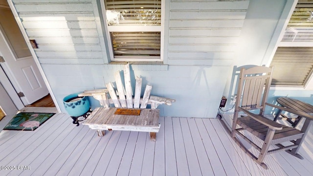 1314 Mcclelland Ave, Port St Joe, FL 32456 - view of wooden deck