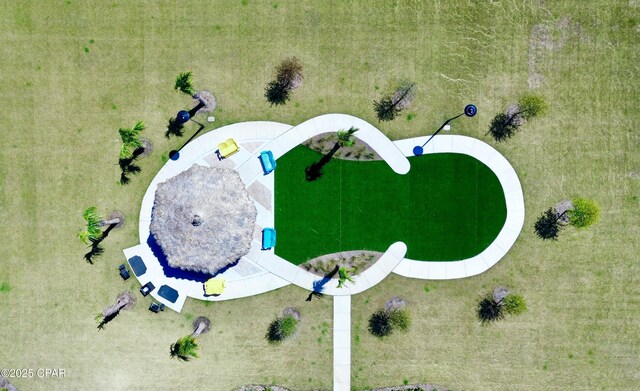 drone / aerial view