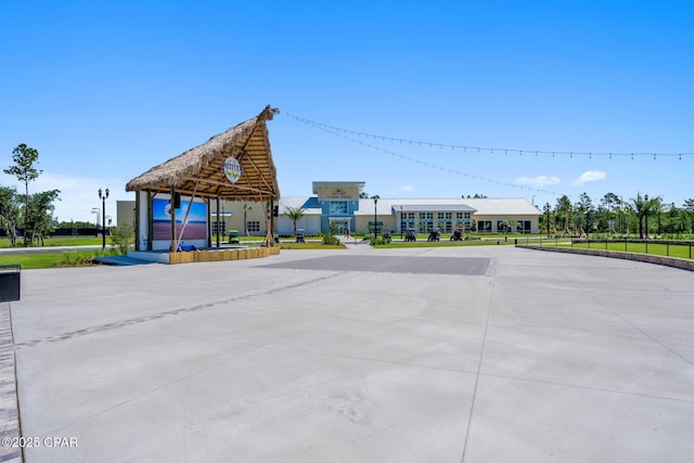 view of home's community featuring a gazebo