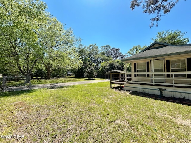 1229 Harrison Ave, Chipley, FL 32428 - view of yard