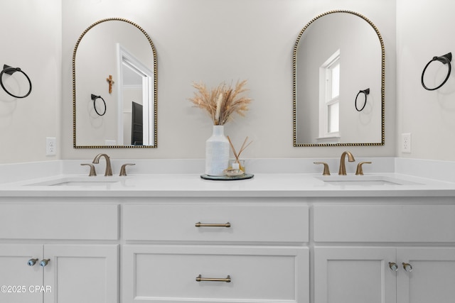 1106 E 3rd St, Panama City, FL 32401 - bathroom with double vanity and a sink