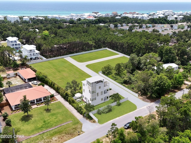 102 Walton Palm Rd, Inlet Beach, FL 32461 - drone / aerial view of a large body of water