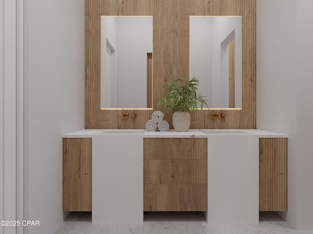 102 Walton Palm Rd, Inlet Beach, FL 32461 - bathroom featuring double vanity