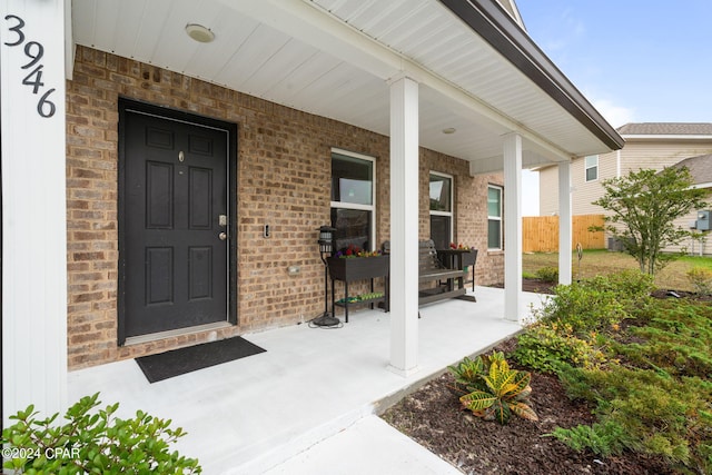3946 Whitehead Blvd, Panama City, FL 32404 - entrance to property with brick siding and a porch