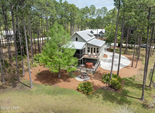 bird's eye view