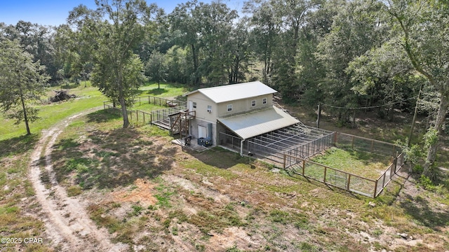 drone / aerial view