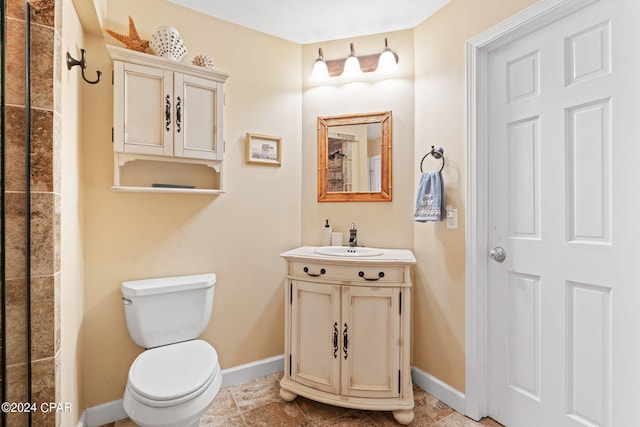 8730 Thomas Dr Unit 1311C, Panama City Beach, FL 32408 - bathroom with vanity and baseboards