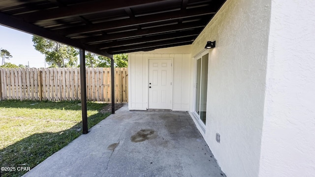 6401 Chipewa St, Panama City, FL 32404 - view of patio with fence