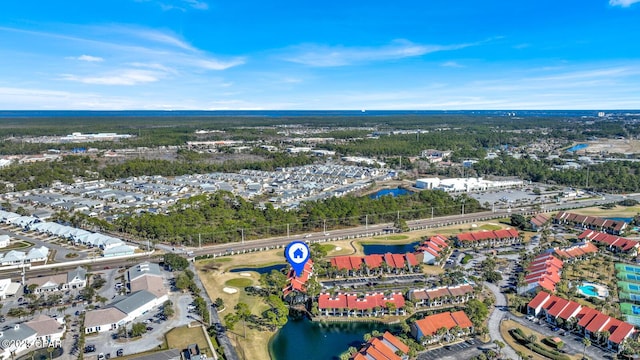 520 Richard Jackson Blvd Unit 2005, Panama City Beach, FL 32407 - aerial view featuring a water view