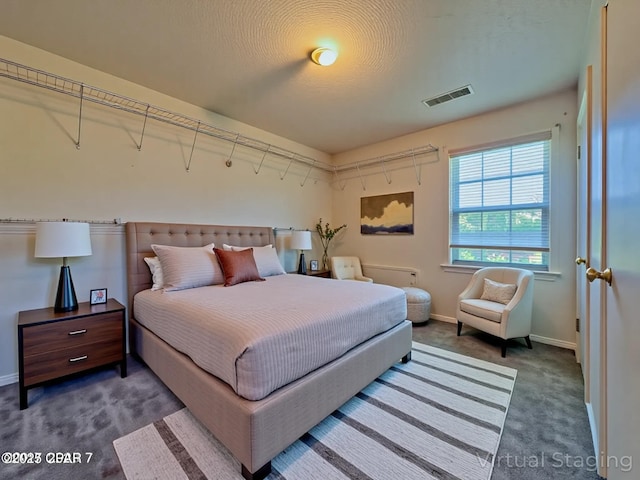 4873 Donna Dr, Marianna, FL 32446 - bedroom featuring carpet, baseboards, and visible vents