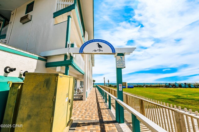 17462 Front Beach Rd Unit 33D, Panama City Beach, FL 32413 - exterior space with fence