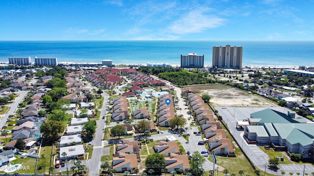 17462 Front Beach Rd Unit 33D, Panama City Beach, FL 32413 - bird's eye view featuring a water view