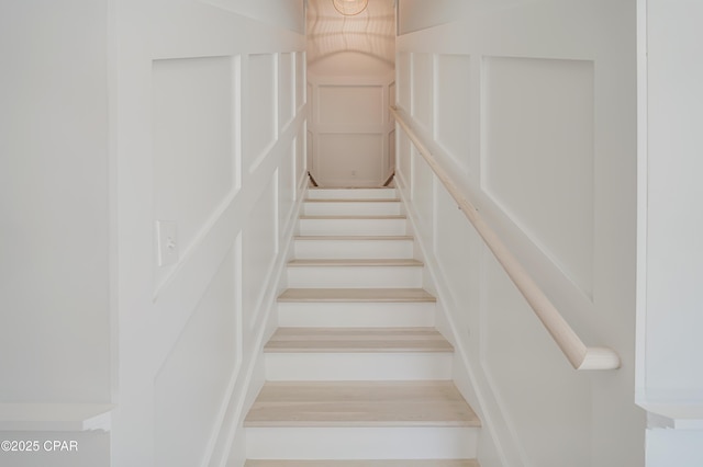 309 Paridiso Pl Unit A, Panama City Beach, FL 32413 - stairs with a decorative wall