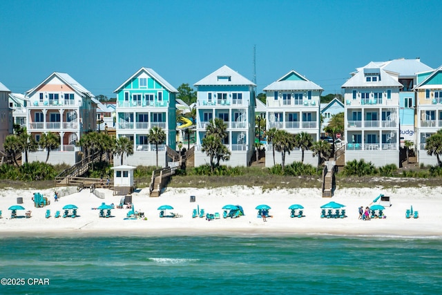13643 Front Beach Rd, Panama City Beach, FL 32413 - bird's eye view of unending shoreline
