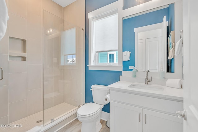 13643 Front Beach Rd, Panama City Beach, FL 32413 - full bathroom with a shower stall and vanity