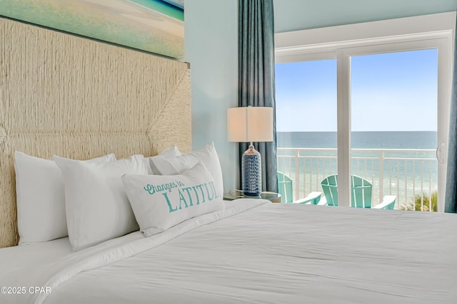 13643 Front Beach Rd, Panama City Beach, FL 32413 - bedroom with a water view