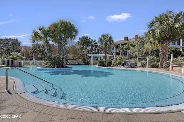 9300 Baytowne Wharf Blvd Unit 528/530, Miramar Beach, FL 32550 - community pool with fence
