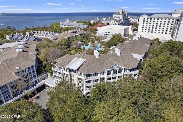 9300 Baytowne Wharf Blvd Unit 528/530, Miramar Beach, FL 32550 - bird's eye view of a large body of water and a pool area