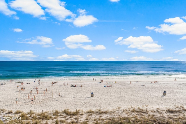 10509 Front Beach Rd Unit 300, Panama City Beach, FL 32407 - water view featuring a view of the beach