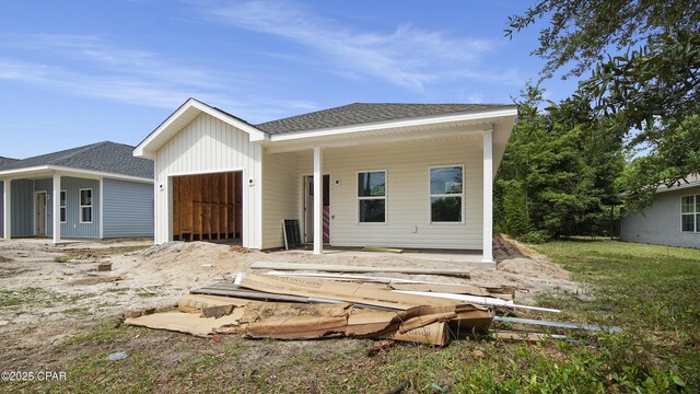1549 Chandlee Ave Unit A, Panama City, FL 32405 - view of front of property featuring a garage and a shingled roof