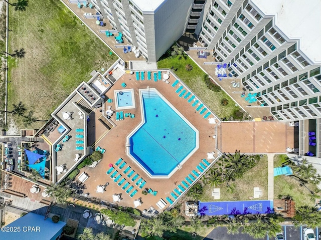 bird's eye view