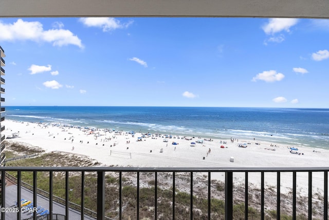 water view with nearby beach