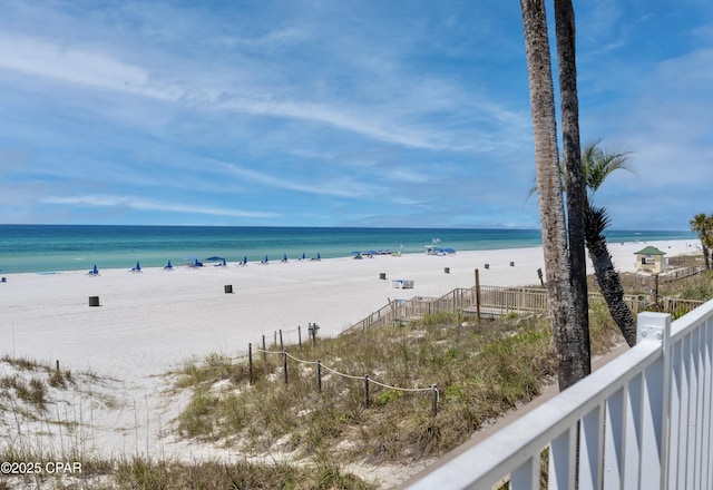 9450 S Thomas Dr Unit 1609C, Panama City Beach, FL 32408 - water view featuring local beach