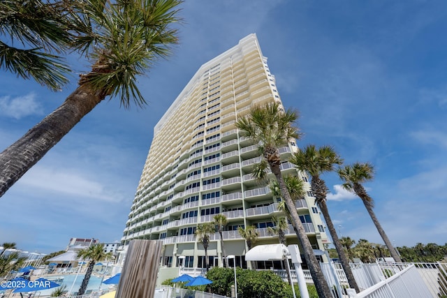 9450 S Thomas Dr Unit 1609C, Panama City Beach, FL 32408 - view of building exterior with fence