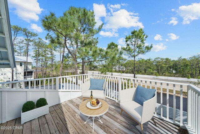 205 Mallard Ln, Santa Rosa Beach, FL 32459 - view of deck