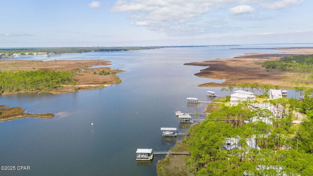 205 Mallard Ln, Santa Rosa Beach, FL 32459 - aerial view with a water view