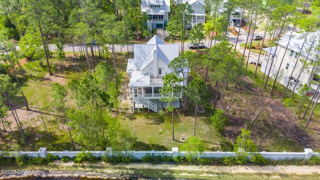 205 Mallard Ln, Santa Rosa Beach, FL 32459 - drone / aerial view with a residential view