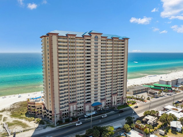 14825 Front Beach Rd Unit 2205, Panama City Beach, FL 32413 - view of property featuring a water view and a beach view