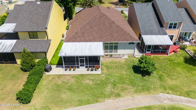 drone / aerial view