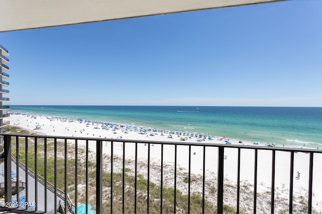 11619 Front Bch Unit 610, Panama City Beach, FL 32407 - water view featuring nearby beach