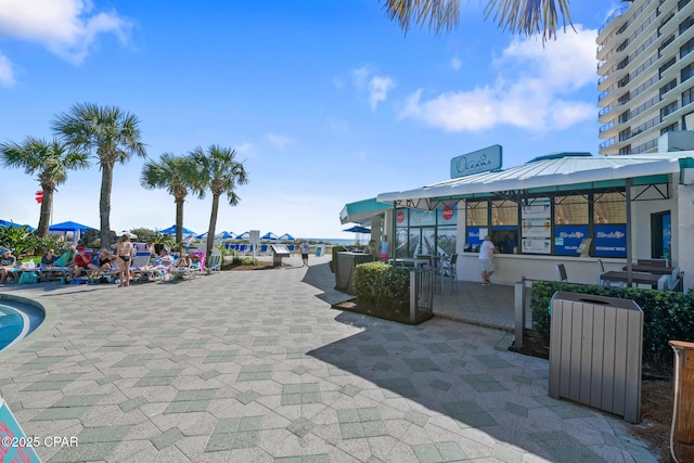 11619 Front Bch Unit 610, Panama City Beach, FL 32407 - view of property's community featuring a gazebo