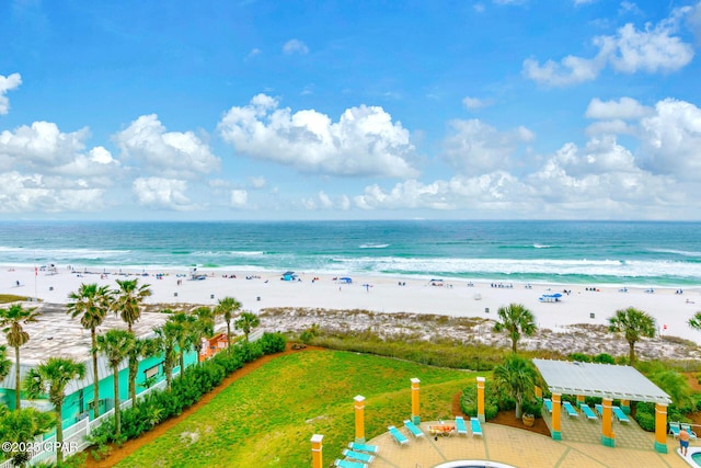 7505 Thomas Dr Unit 512B, Panama City, FL 32408 - water view with local beach