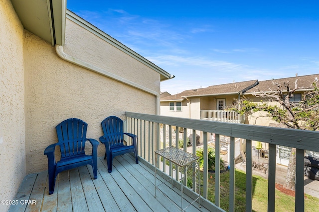 171 Damon Cir, Panama City Beach, FL 32407 - view of wooden deck