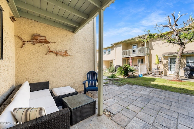 171 Damon Cir, Panama City Beach, FL 32407 - view of patio / terrace with area for grilling