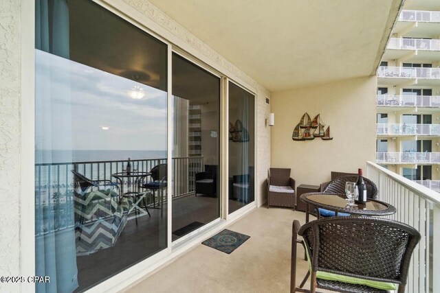 9900 S Thomas Dr Unit 819, Panama City Beach, FL 32408 - view of balcony
