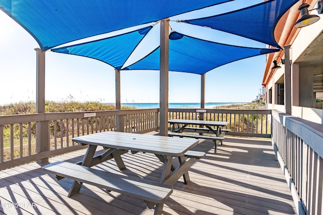 14825 Front Beach Rd Unit 2209, Panama City Beach, FL 32413 - deck with a water view