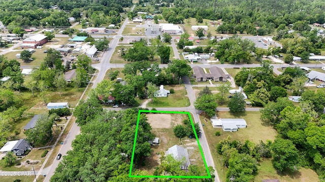 birds eye view of property featuring a residential view