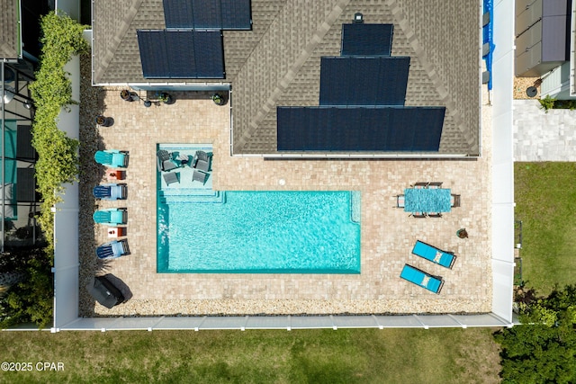 drone / aerial view