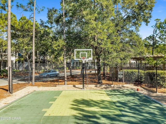 44 E Royal Fern Way, Santa Rosa Beach, FL 32459 - view of basketball court featuring basketball court