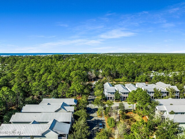 44 E Royal Fern Way, Santa Rosa Beach, FL 32459 - aerial perspective of suburban area featuring a forest