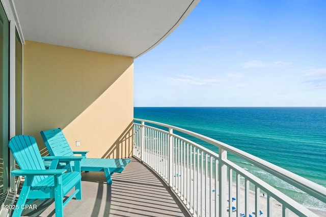 15625 Front Beach Rd Unit 1405, Panama City Beach, FL 32413 - balcony featuring a water view