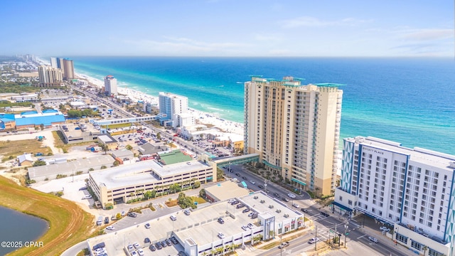 15625 Front Beach Rd Unit 1405, Panama City Beach, FL 32413 - aerial view featuring a water view and a city view