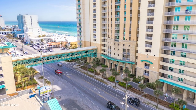 15625 Front Beach Rd Unit 1405, Panama City Beach, FL 32413 - exterior space with a water view