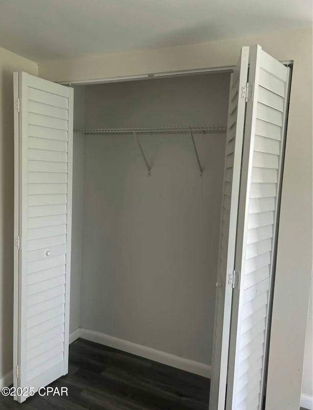 view of closet