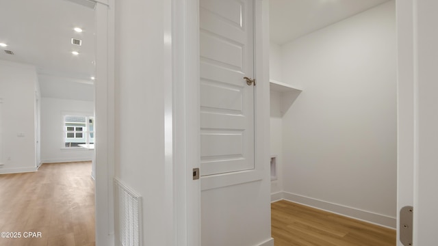 interior space with visible vents
